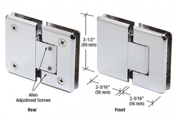 Pinnacle Series Glass-to-Glass Mount Hinges