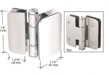 Zurich Series Glass-to-Glass Mount Hinges