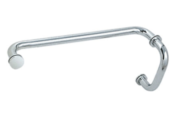 CRL BM Pull Handle/Towel Bar Combination with Metal Washers